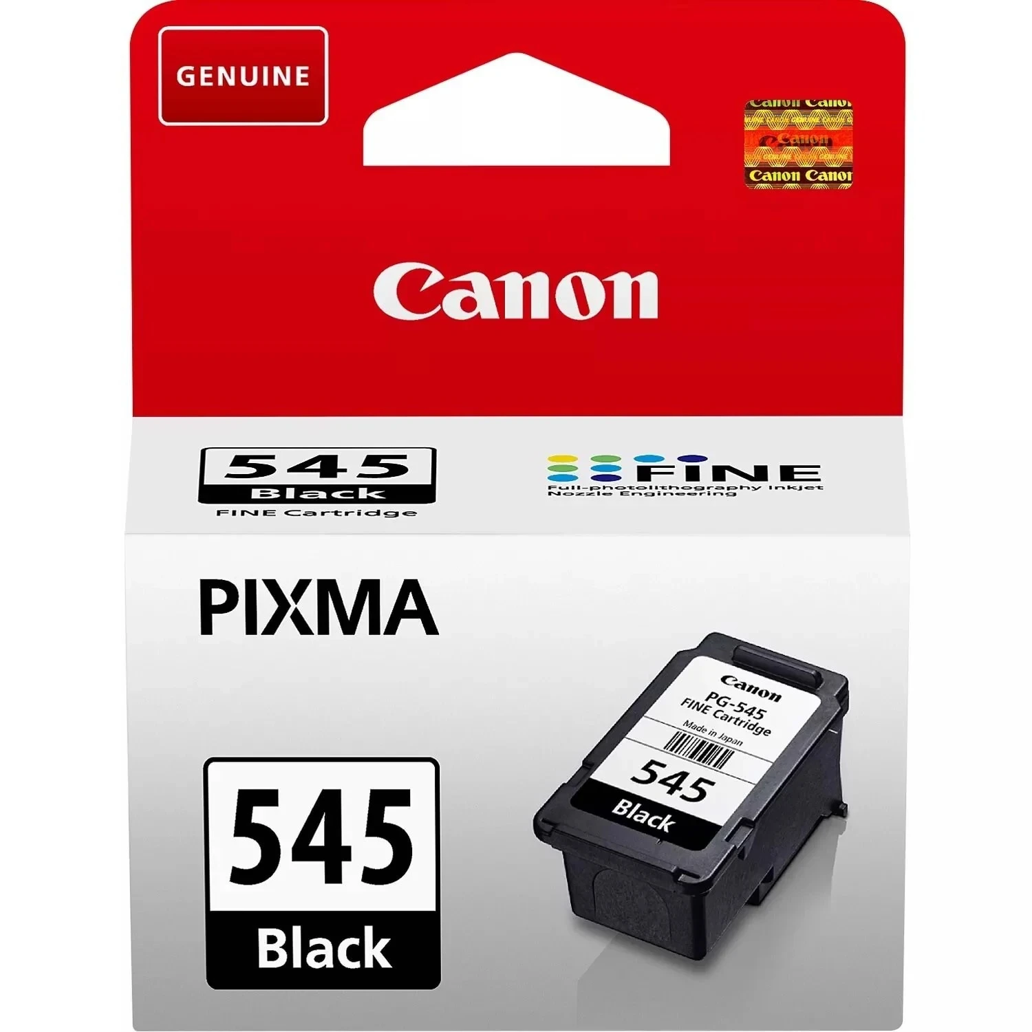Оригинальный чёрный картридж Canon PG-545 для принтеров Canon PIXMA