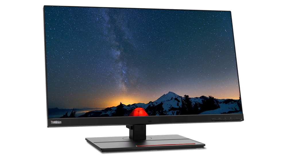 מסך מחשב Lenovo ThinkVision P27u-20 IPS USB Type-C Monitor 62CBRAT6IS כולל רמקולים