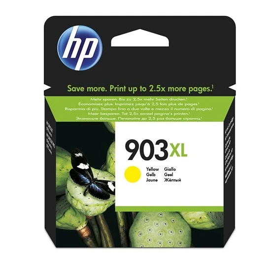 Original HP 903XL High-Capacity Yellow Ink Cartridge for HP OfficeJet Pro Printers