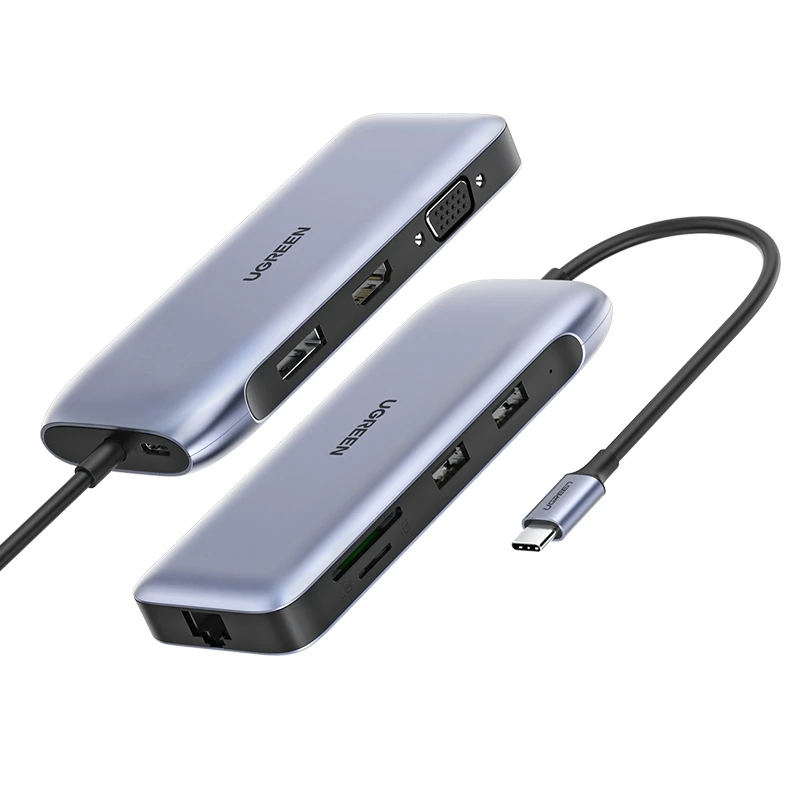 Ugreen USB-C 7-in-1 Hub Adapter (Gray)