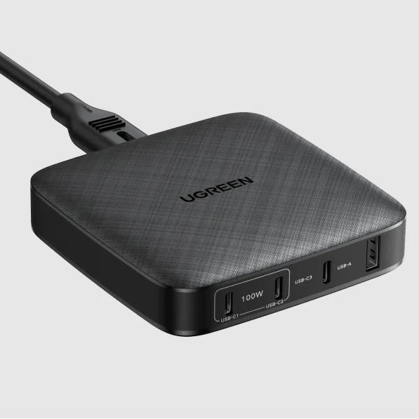 Многопортовый адаптер-сплиттер USB-C на 3xUSB-C, 1xUSB-A 100W