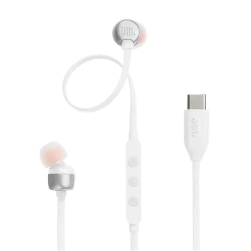 אוזניות אלחוטיות JBL Tune T310C – לבן