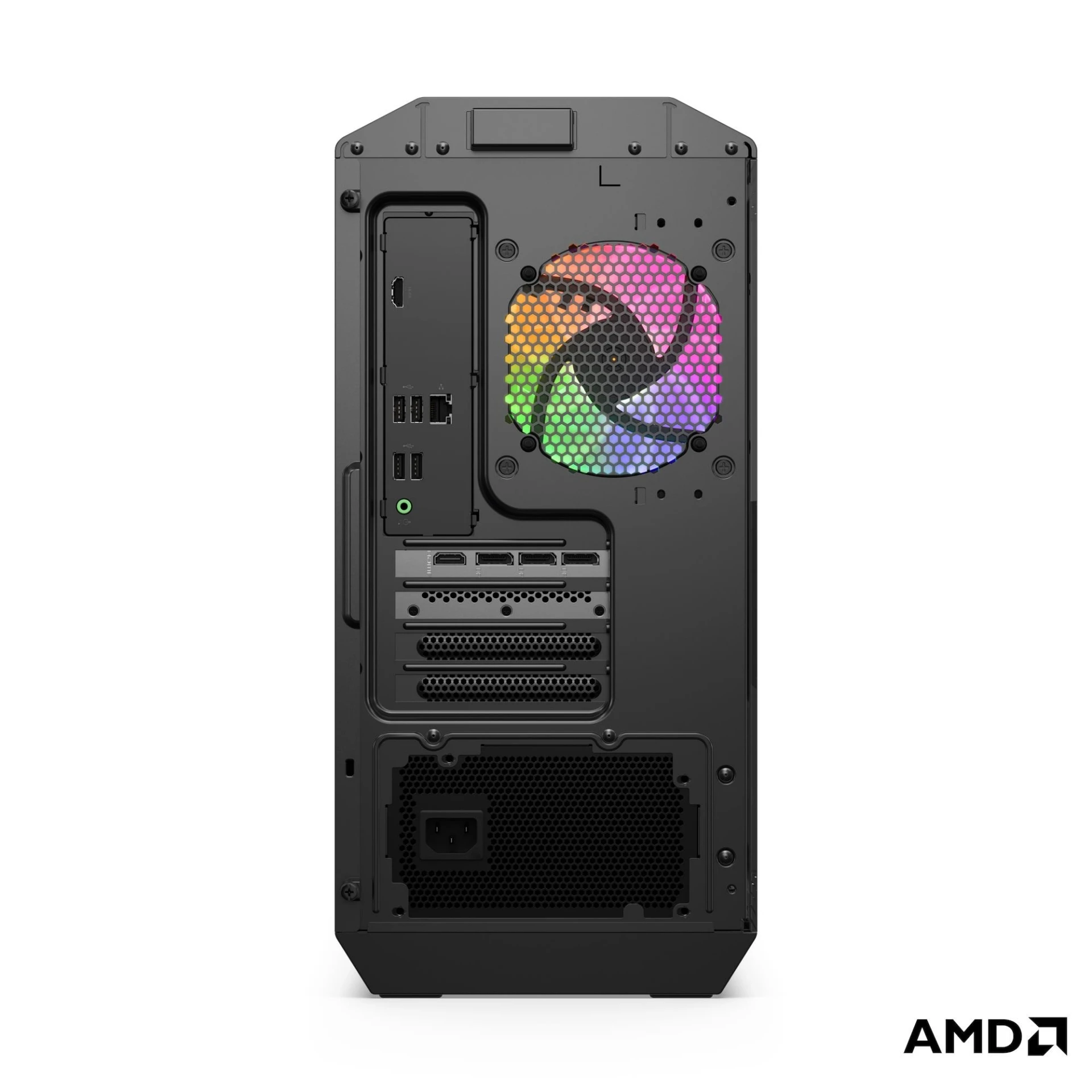 Lenovo LOQ Tower 26ADR10 Gaming Desktop PC Ryzen 7 8745HX RTX 5060 Ti 16GB 1TB — Luna Grey / Eclipse Black