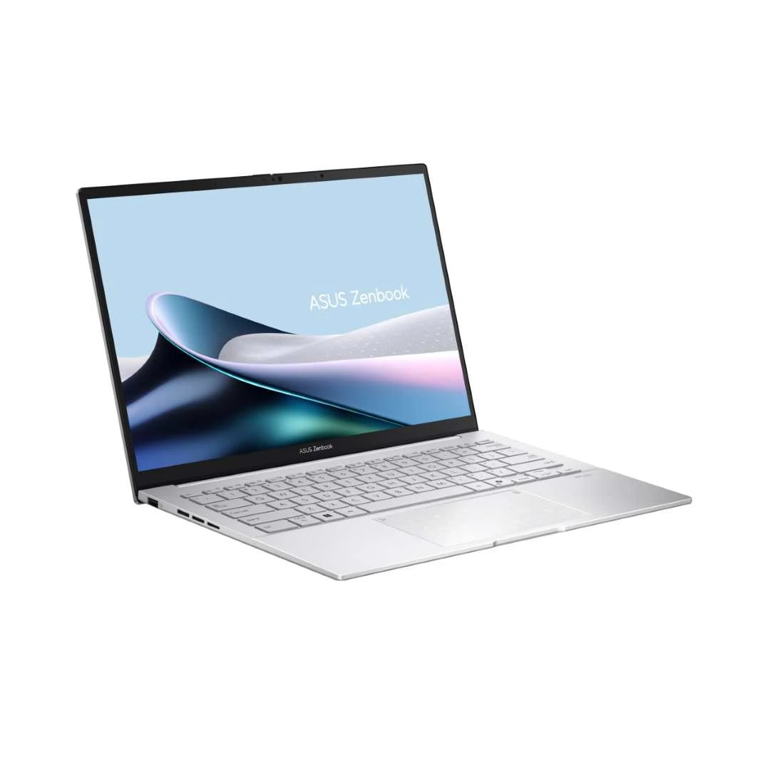 מחשב נייד אסוס Asus Zenbook 14 OLED 14" U9-285H 16GB 1TB — (כסוף) Foggy Silver