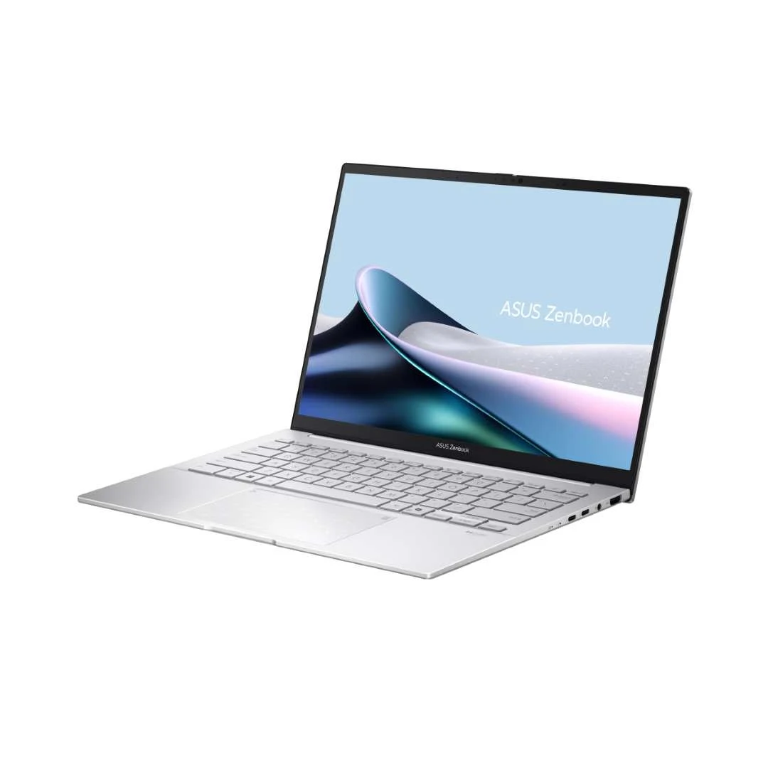 מחשב נייד אסוס Asus Zenbook 14 OLED 14" U9-285H 16GB 1TB — (כסוף) Foggy Silver