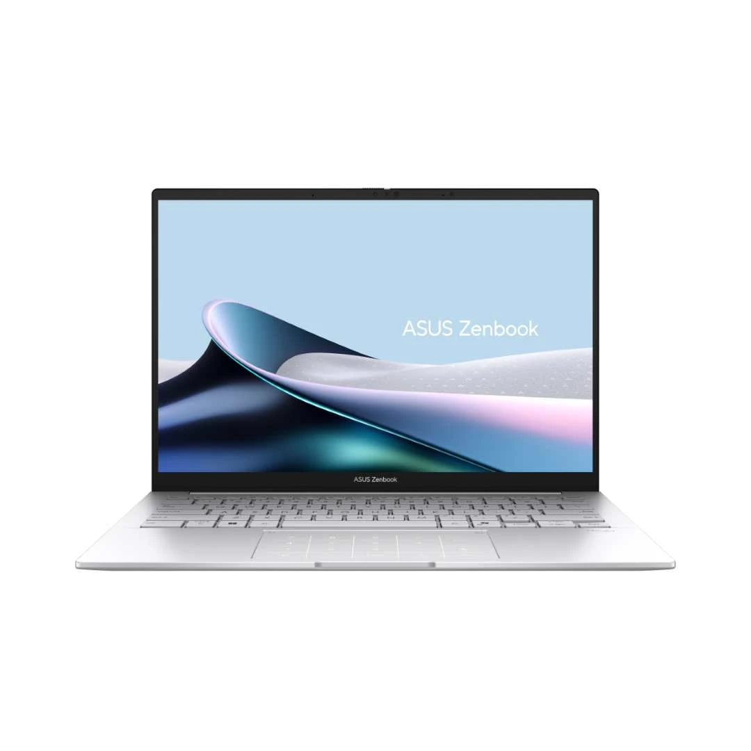 מחשב נייד אסוס Asus Zenbook 14 OLED 14" U9-285H 16GB 1TB — (כסוף) Foggy Silver